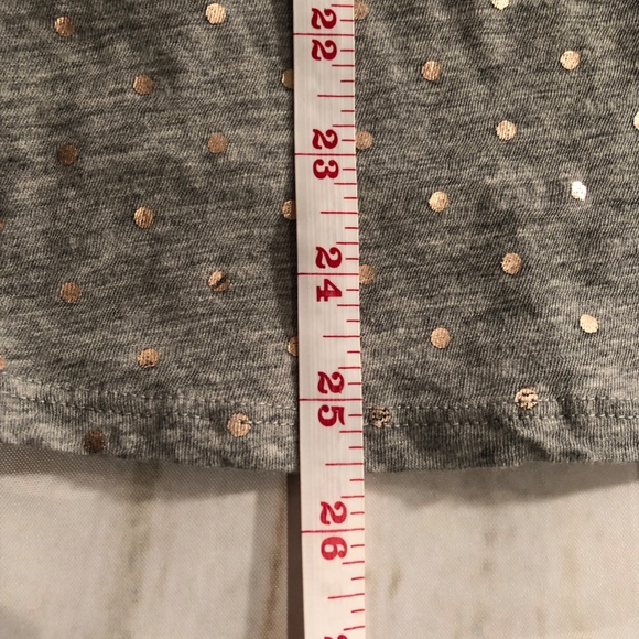 LAST ONE! LOFT Shimmer Dot Long Sleeve Tee - Picture 7 of 8